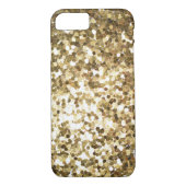 Gold Glitz Sparkles Case-Mate iPhone Case (Achterkant)
