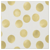 Gold Glitz-Stippen Stof (Close Up)