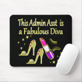 GOLD GLITZY ADMIN ASSISTANT DIVA DESIGN MUISMAT (Met muis)