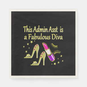 GOLD GLITZY ADMIN ASSISTANT DIVA DESIGN SERVET