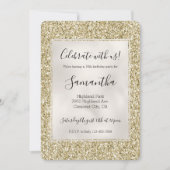  Gold Glitzy Glitter   Kaart (Voorkant)