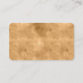 Gold Glitzy Glitter Visitekaartje (Achterkant)