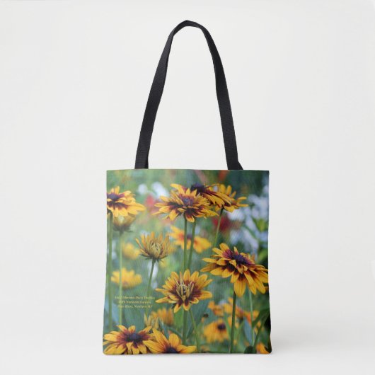 Gold Gloriosa Daisy Doubles Tote Bag (Voorkant)