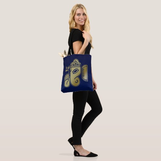 Gold Goddess Ganesha - All-Over-Print Canvas tas (Op model)