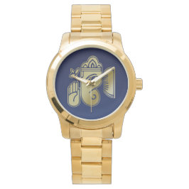 Gold Goddess Ganesha - Let op Horloge
