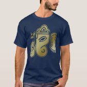 Gold Goddess Ganesha - Mannen T-Shirt (Voorkant)