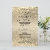 Gold & Gold Glitter - Programma (Staand voorkant)