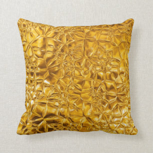 Gold Golden Pillow Kussen
