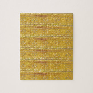 Gold Golden Sjabloon Voeg TEKST toe Groen Wisdom W Legpuzzel