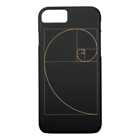Gold Golden Spiral Case-Mate iPhone Case (Achterkant)