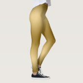 Gold gradiënt achtergrond leggings (Rechts)