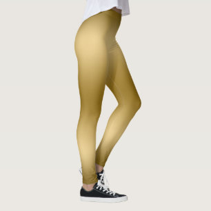 Gold gradiënt achtergrond leggings