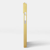 Gold Gradient Business Company Custom Logo & Text iPhone Hoesje (Linkerkant)