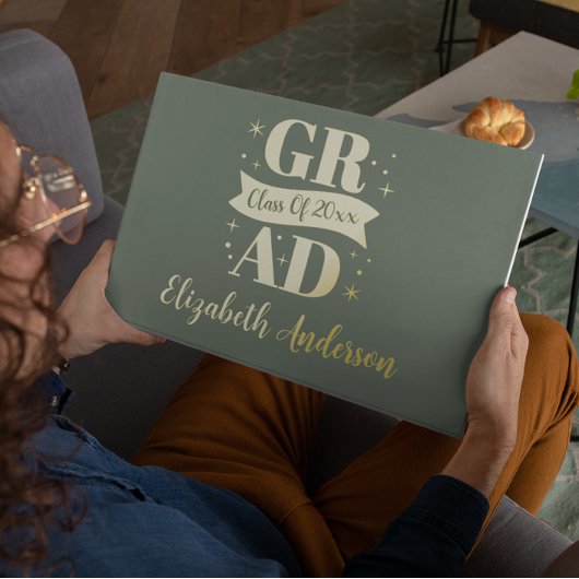 Gold Graduation Party Gastenboek