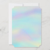 Gold Gradup, holografisch Afstuderen Kaart (Achterkant)