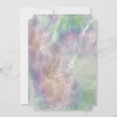 Gold Gradup, holografisch Afstuderen Kaart (Achterkant)