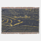 Gold Grain Throw Blanket Deken (Voorkant)