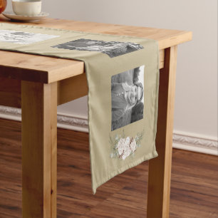 Gold Grandma's Best Gifts Ever Collage Photo Pine Medium Tafelloper