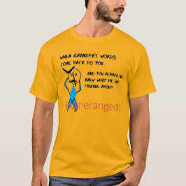 Gold - Grandpa's Words - Boomeranged T-shirt