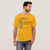 Gold - Grandpa's Words - Boomeranged T-shirt (Voorkant volledig)