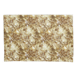 GOLD GRAPE LEAVES KUSSENSLOOP