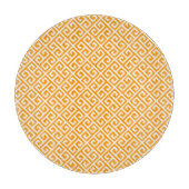 Gold Greek Key Cutting Board Snijplank (Voorkant)