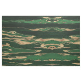 Gold Green Marble Abstract schilderen Stof (Fat Quarter)