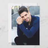 Gold Green Modern Nursing School Afstuderen Bedankkaart (Achterkant)