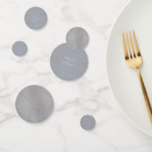 Gold Grey Elegance Diamond Geo Deco Wedding Confetti (Groep)