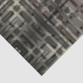 Gold Grey Metal Design Background Decoupage Tissuepapier (Detail)