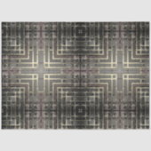 Gold Grey Metal Design Background Decoupage Tissuepapier (Voorkant)