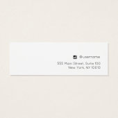 Gold Grey Stud die Display Kaart verdient (Achterkant)