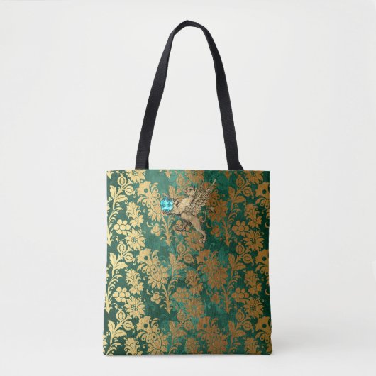 Gold Griffin Tote Bag (Voorkant)