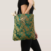 Gold Griffin Tote Bag