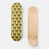 Gold Grill Black skateboard (Voorkant)