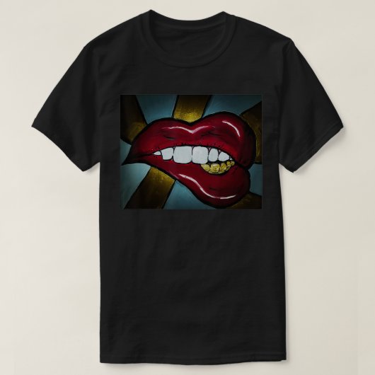 Gold Grills T-shirt (Design voorkant)