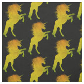 Gold Grunge Unicorn Stof (Swatch)
