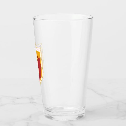 Gold GRYFFINDOR™ Crowned Crest Glas (Links)