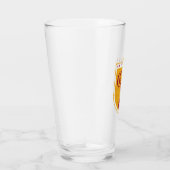 Gold GRYFFINDOR™ Crowned Crest Glas (Rechts)