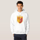 Gold GRYFFINDOR™ Crowned Crest Hoodie (Voorkant volledig)