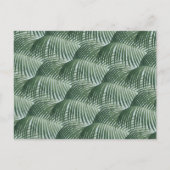 Gold Handwrite Script Tropics Baby shower Uitnodiging Briefkaart (Achterkant)