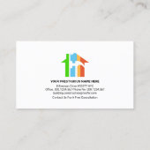 Gold Handyman Tools Rooftopreparaties Visitekaartje (Achterkant)