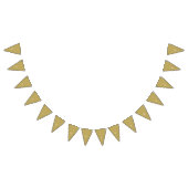 Gold Happy Jubileum Vlaggetjes (Alle)