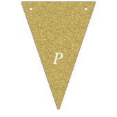 Gold Happy Jubileum Vlaggetjes (Derde vlag)