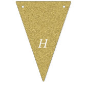 Gold Happy Jubileum Vlaggetjes (Eerste vlag)