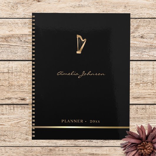 Gold Harp Elegant Music 2026 Jaarlijkse Planner