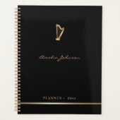 Gold Harp Elegant Music 2026 Jaarlijkse Planner (Voorkant)