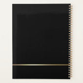 Gold Harp Elegant Music 2026 Jaarlijkse Planner (Achterkant)