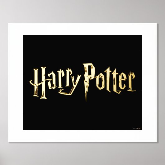 Gold Harry Potter Logo Folie Afdrukken (Voorkant)