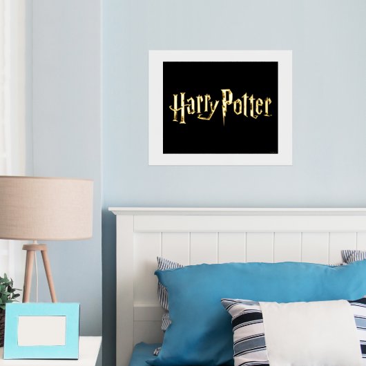 Gold Harry Potter Logo Folie Afdrukken (Insitu (Slaapkamer))